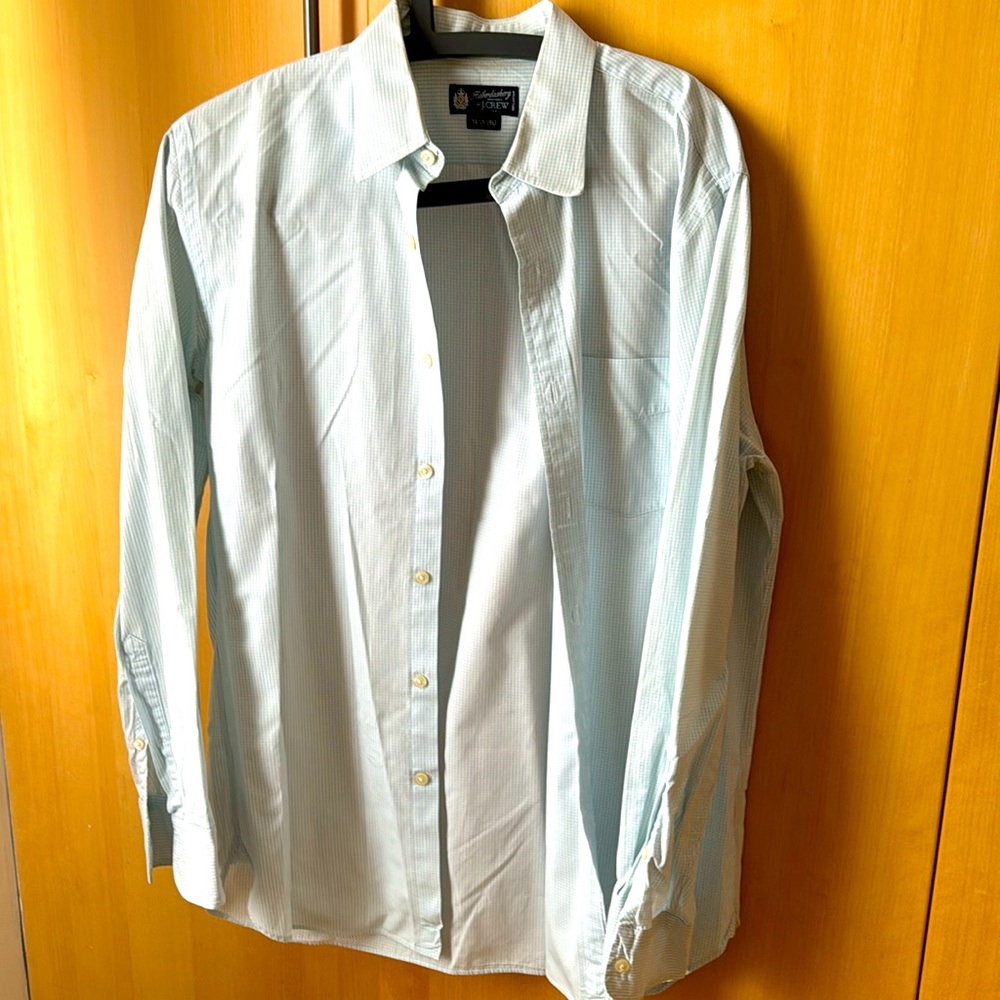 J Crew smalls checkered dress shirt